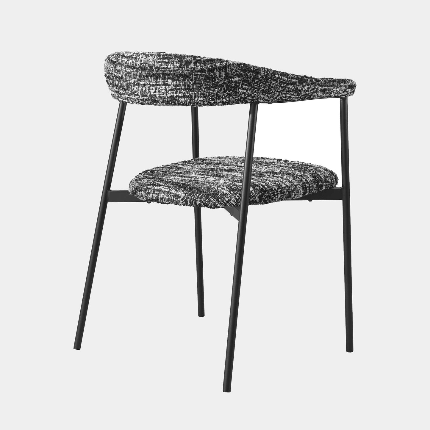 Eichholtz Julio - Set Of 2 Dining Chairs In Boucle Fabric