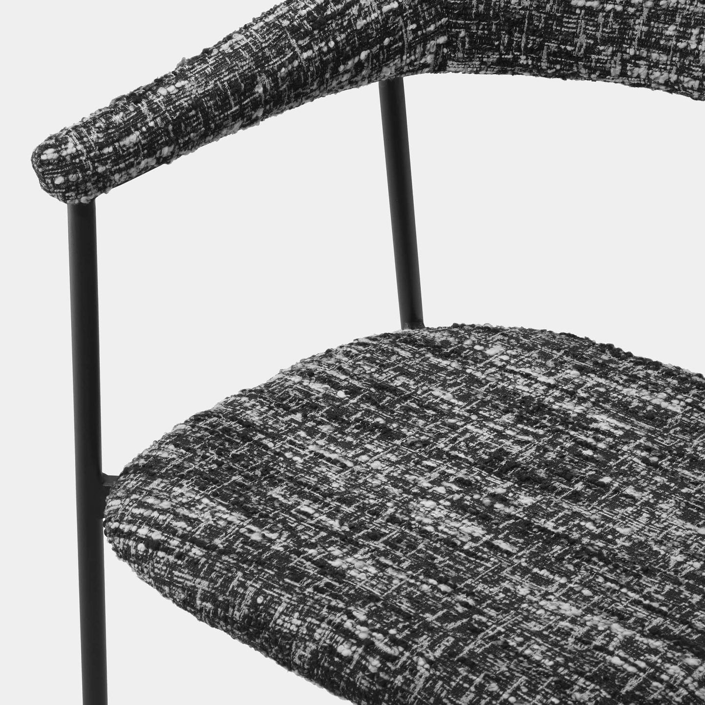 Eichholtz Julio - Set Of 2 Dining Chairs In Boucle Fabric