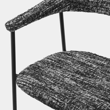 Eichholtz Julio - Set Of 2 Dining Chairs In Boucle Fabric