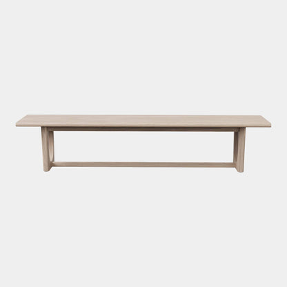 Enya - Dining Bench, Natural Oak Finish