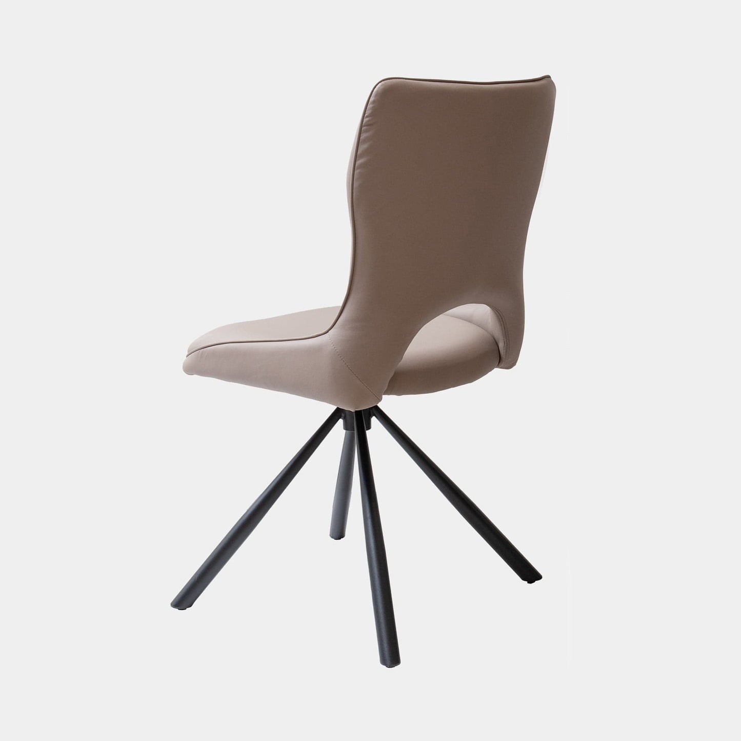 Grigio - Swivel Dining Chair In PU Leather