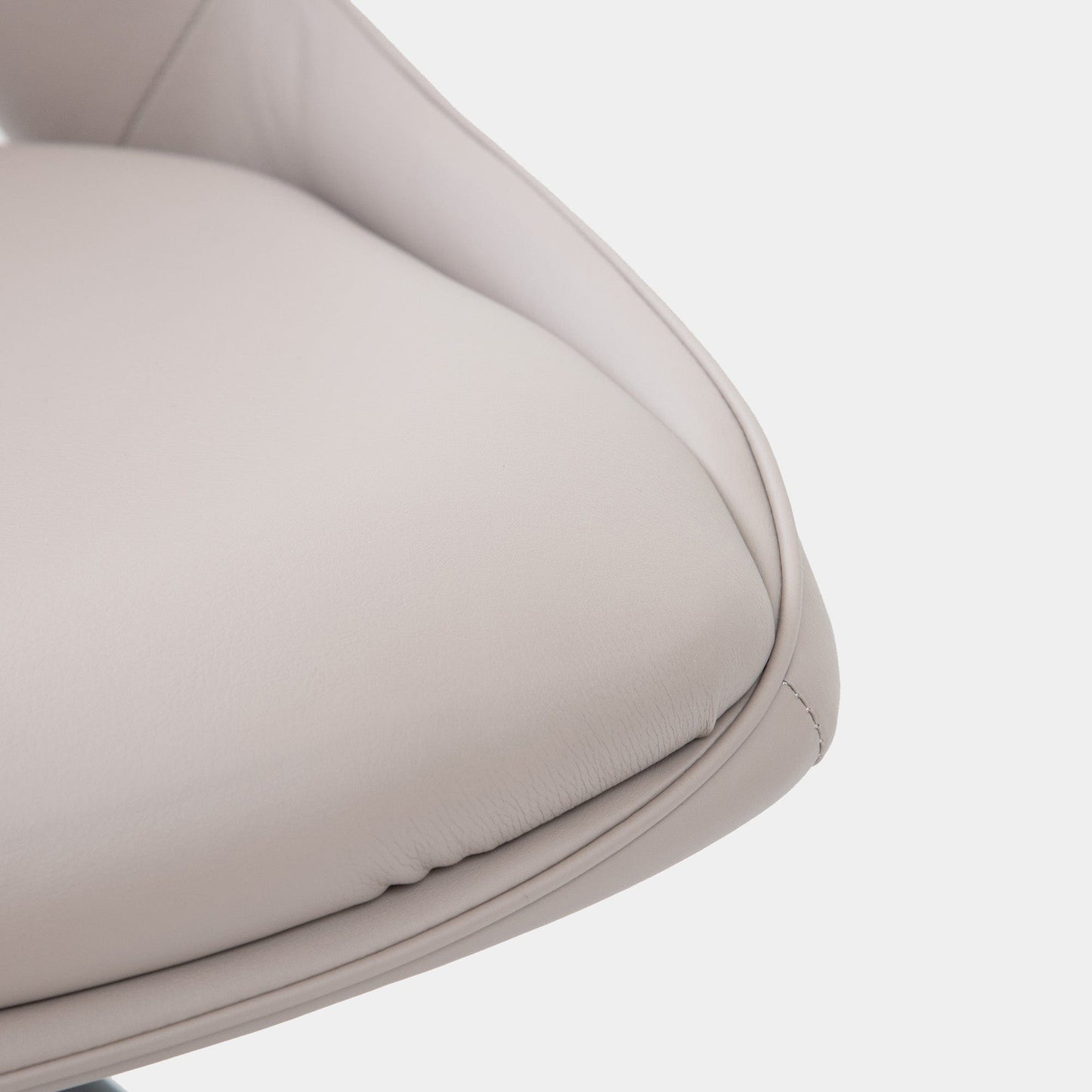 Grigio - Swivel Dining Chair In PU Leather