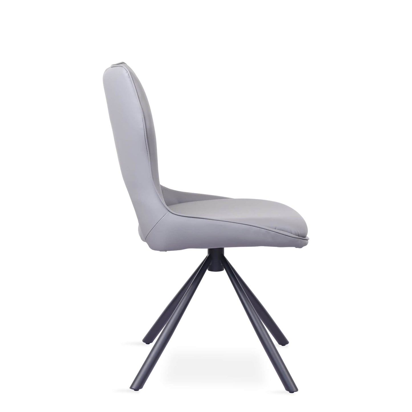 Grigio - Swivel Dining Chair In PU Leather