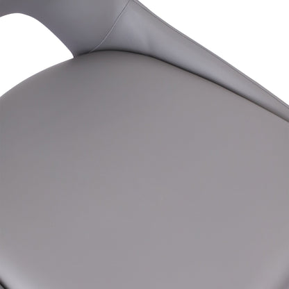 Grigio - Swivel Dining Chair In PU Leather