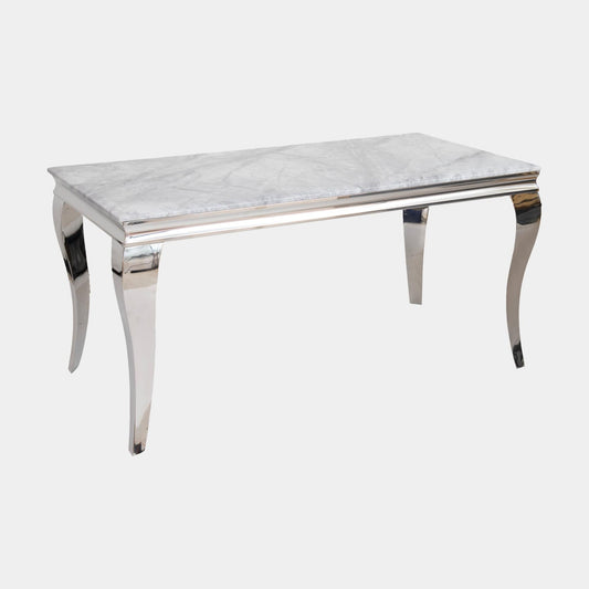 Izmir - Dining Table, Grey Marble Top