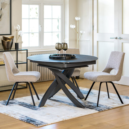 Latina - Extending Round Dining Table