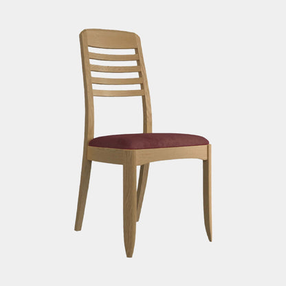 Contour - Ladder Back Dining Chair In Fabric