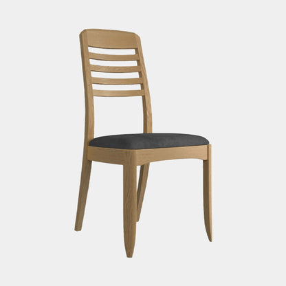 Contour - Ladder Back Dining Chair In Fabric