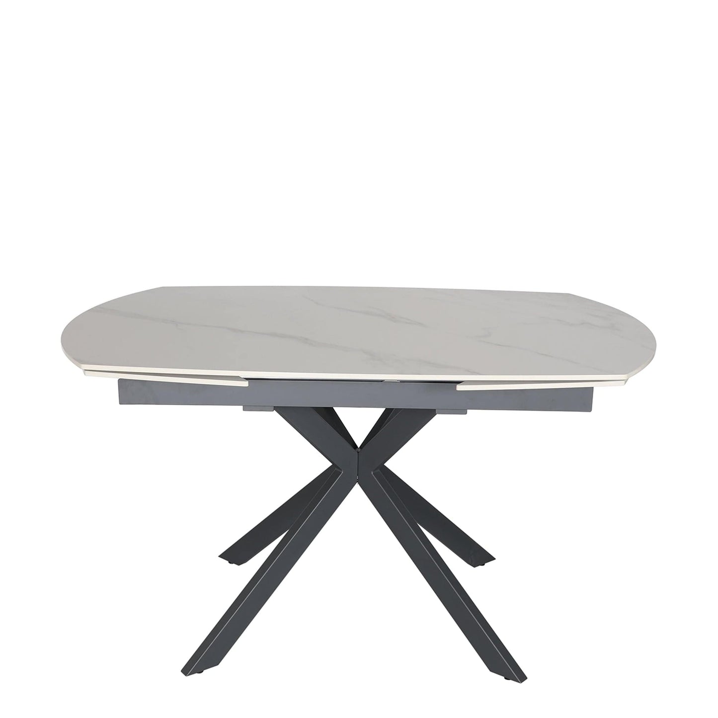 Loire - Extending Dining Table, Stone Effect Top