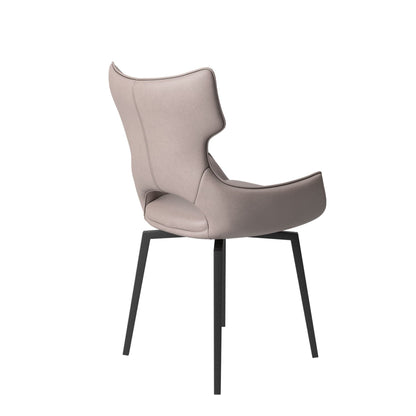 Luca - Swivel Dining Chair In PU Leather