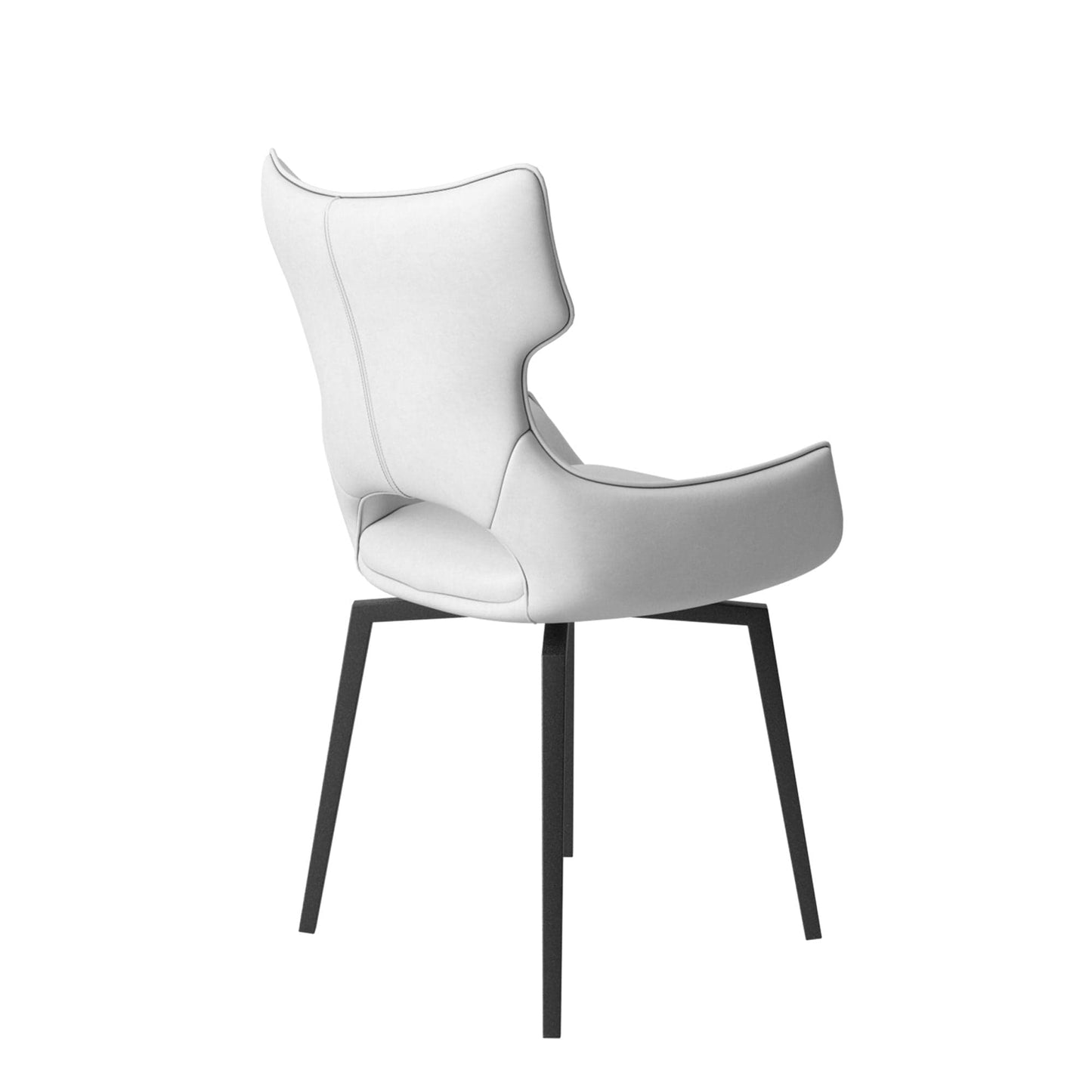 Luca - Swivel Dining Chair In PU Leather