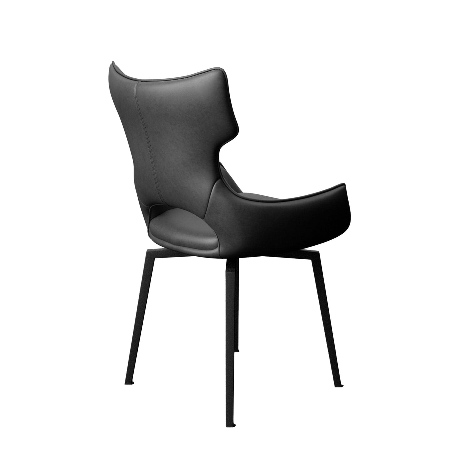 Luca - Swivel Dining Chair In PU Leather