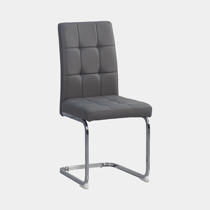 Lucas - Cantilever Dining Chair In PU Leather