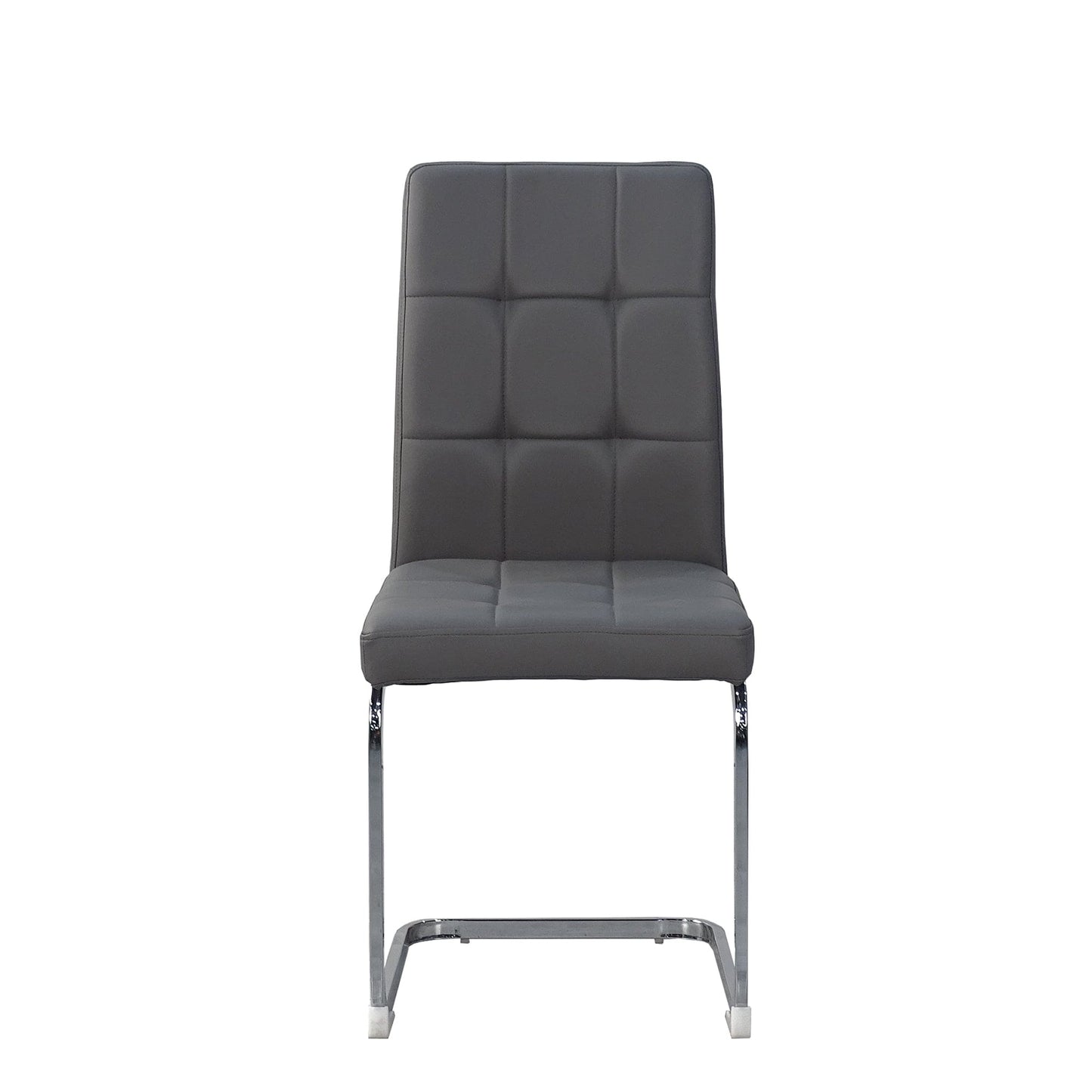 Lucas - Cantilever Dining Chair In PU Leather