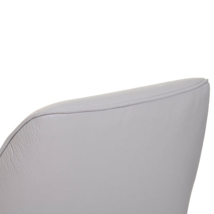 Luna - Swivel Dining Chair In Soleda Leather