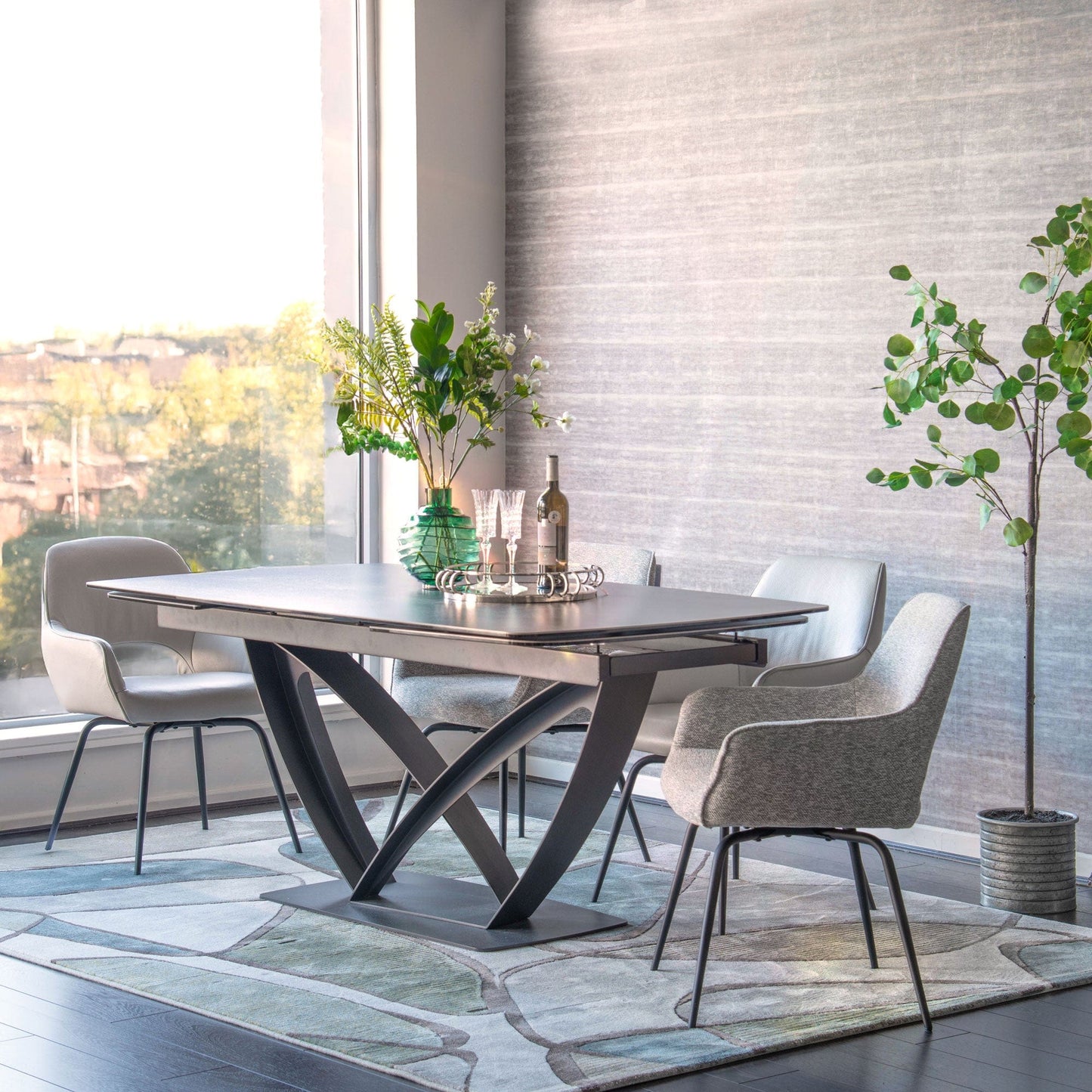 Swan - Extending Dining Table