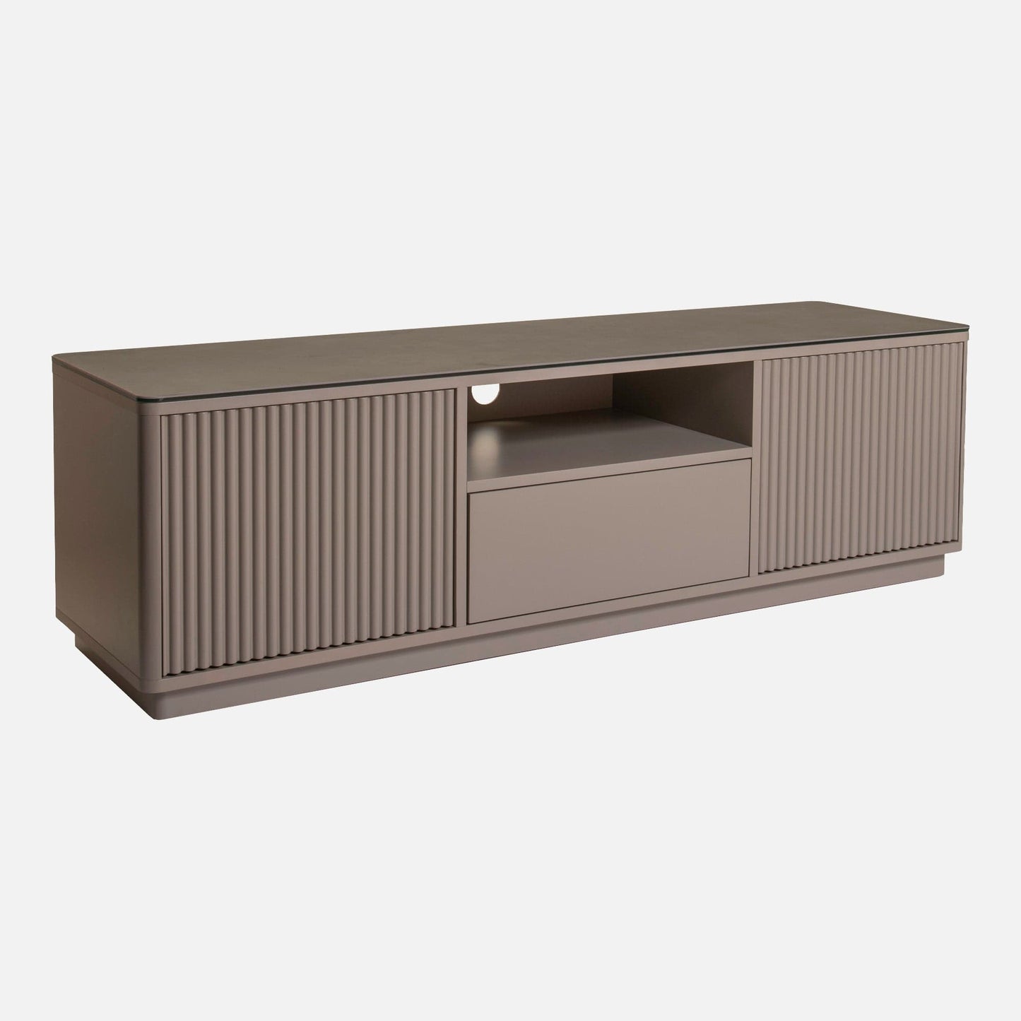 Otello - TV Cabinet In Beige With Ceramic Top