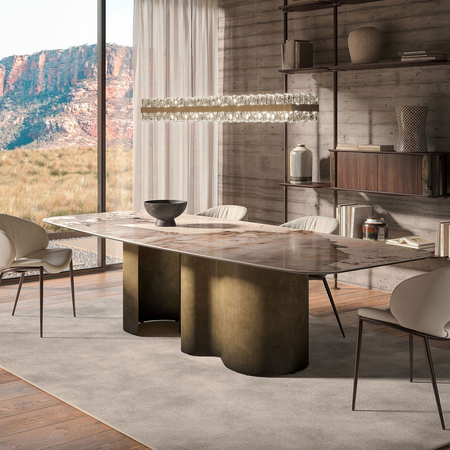 Cattelan Italia - Papel Dining Table Keramik Top