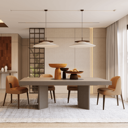 Porto - Extending Dining Table, Oak Top