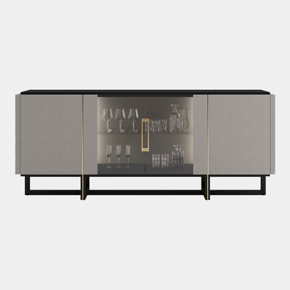 Porto - Sideboard, Gold Detailing
