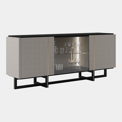 Porto - Sideboard, Gold Detailing