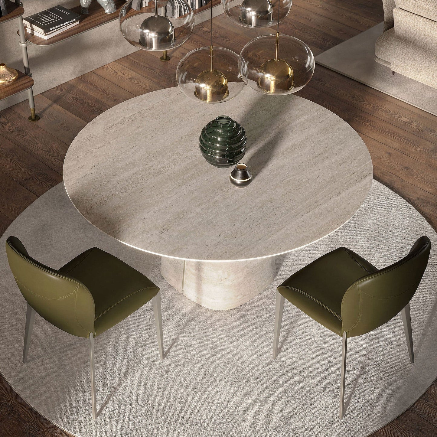 Cattelan Italia - Rado Round Dining Table Keramik