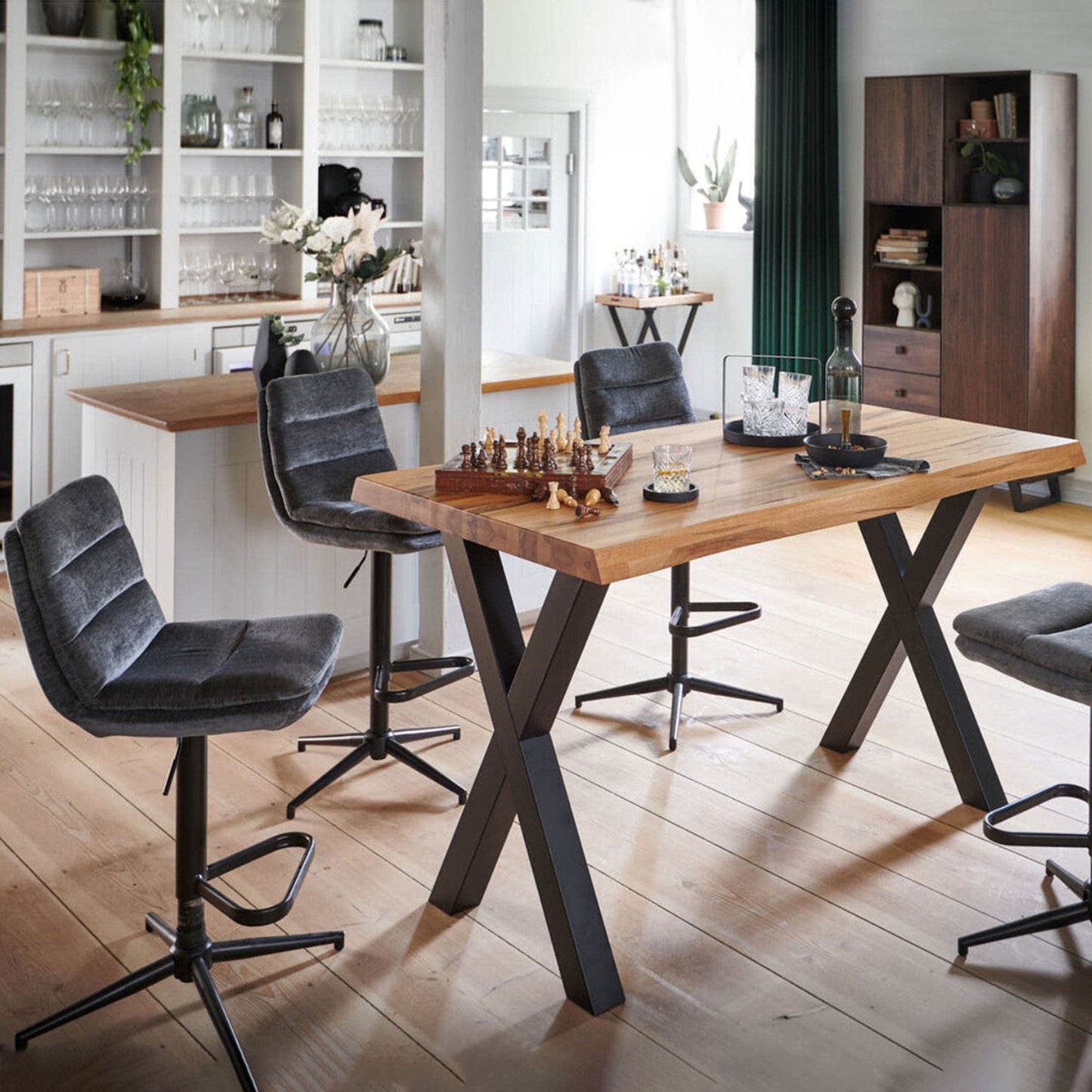 Rhodes - Bar Table, Rustic