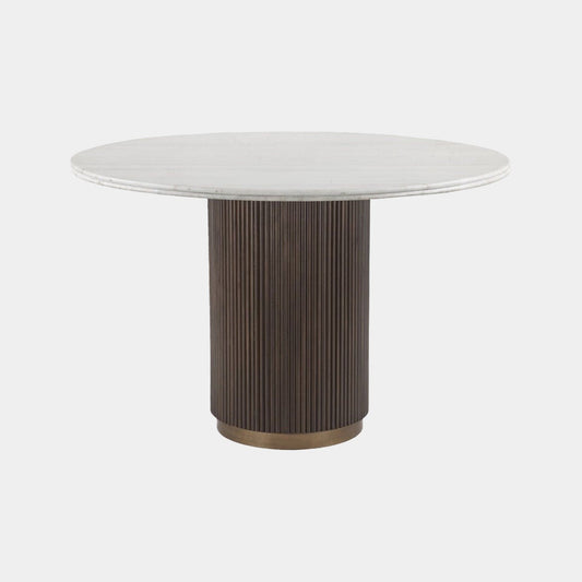 Seabrook - Round Dining Table, Marble Top