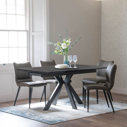 Silvano - Extending Dining Table, Ceramic