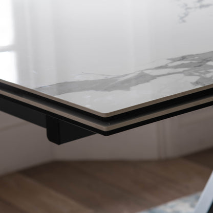 Silvano - Extending Dining Table, Ceramic