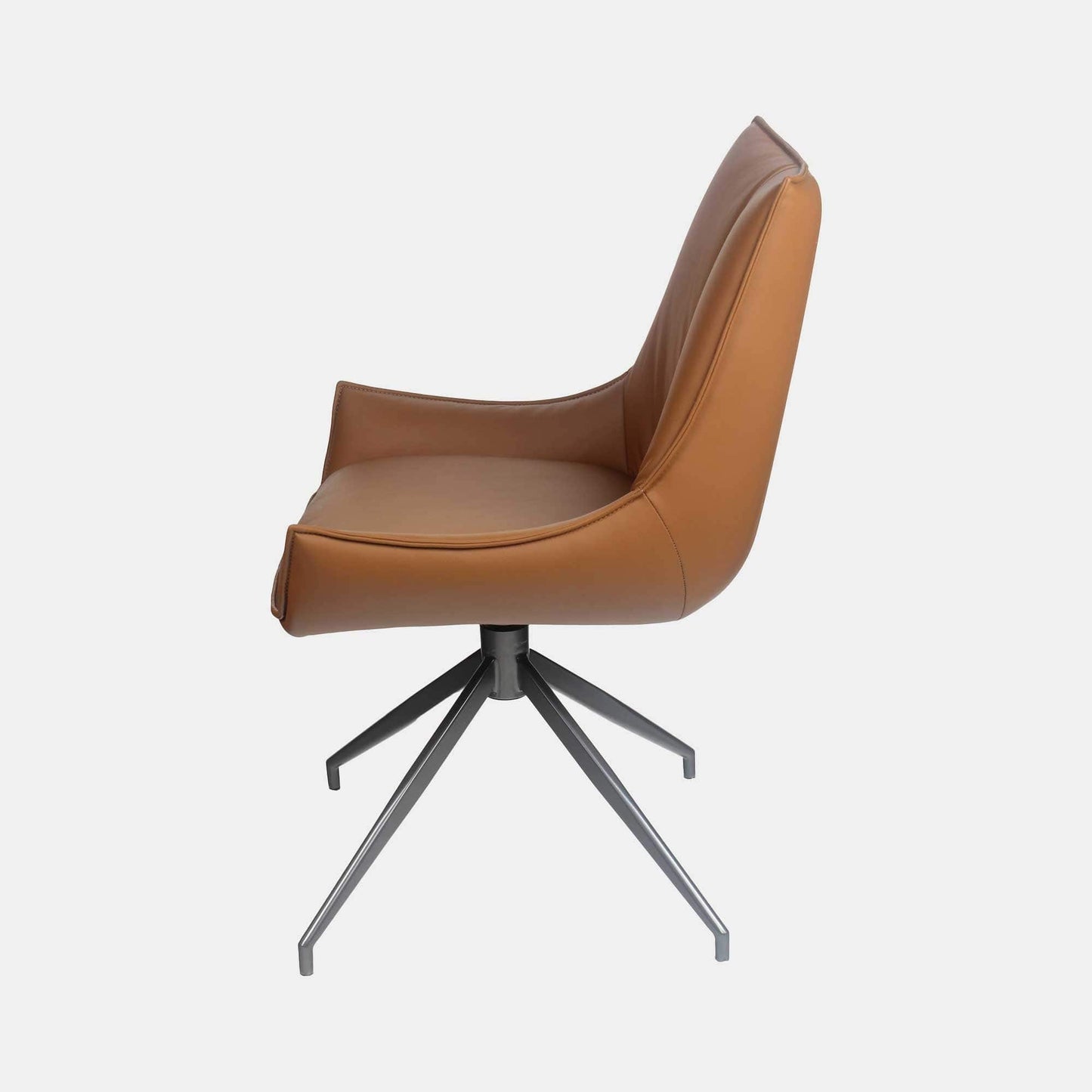 Torres - Swivel Dining Chair In PU Leather
