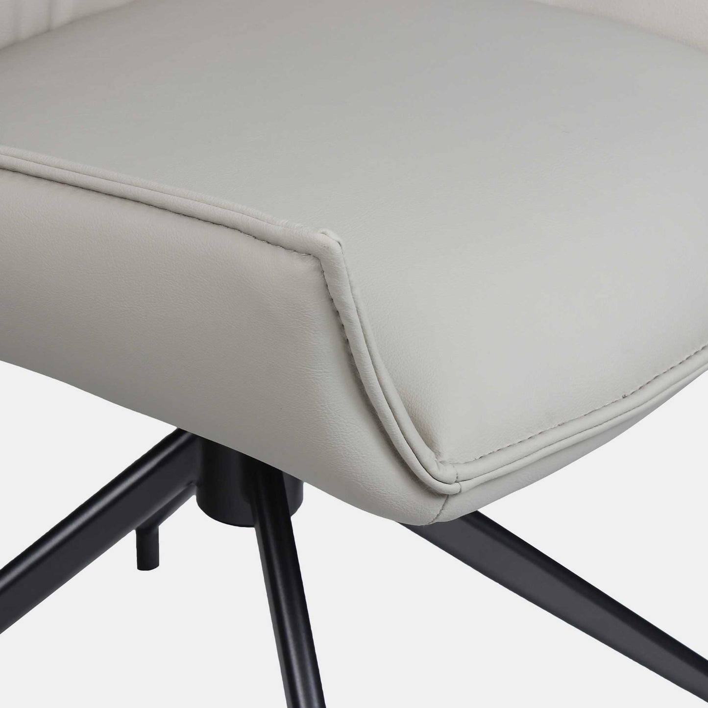 Torres - Swivel Dining Chair In PU Leather