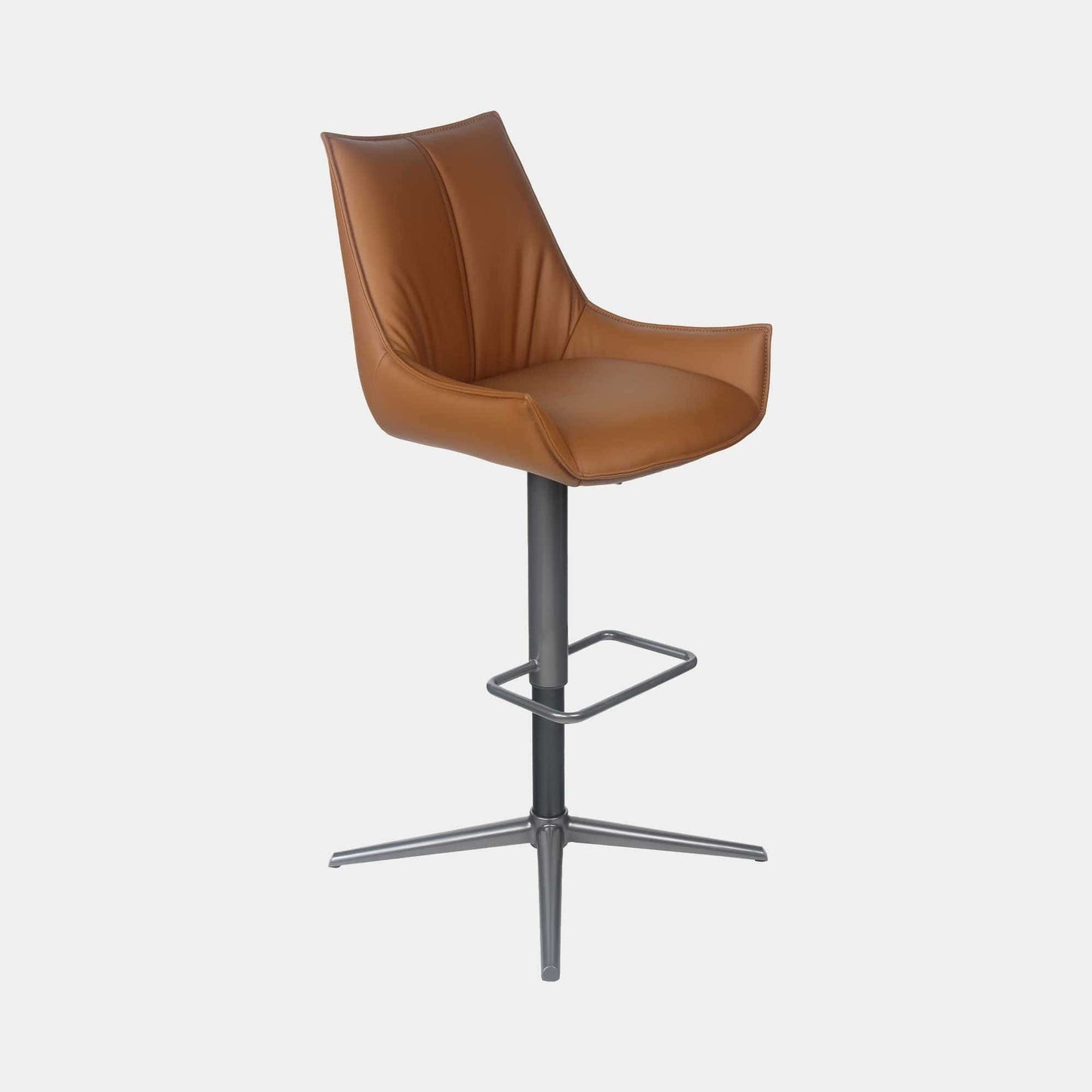 Torres - Swivel Bar Stool In PU Leather
