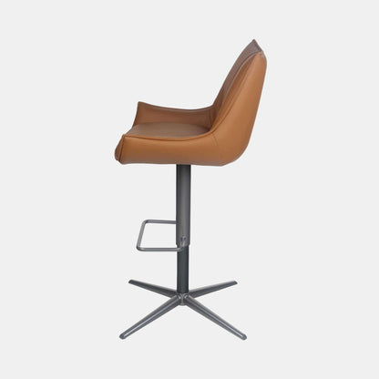 Torres - Swivel Bar Stool In PU Leather