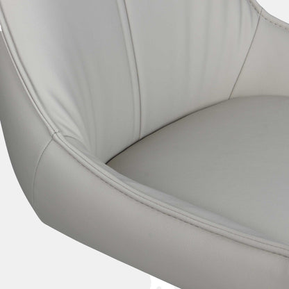 Torres - Swivel Bar Stool In PU Leather