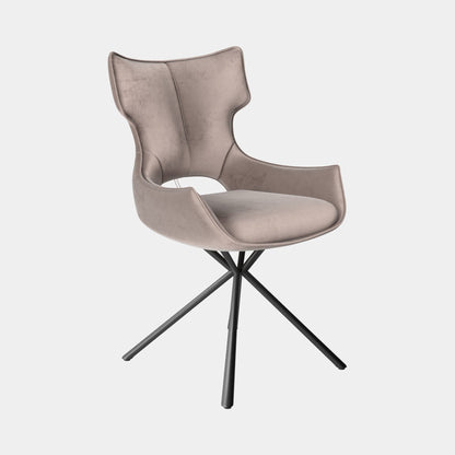 Zara - Dining Chair In Velvet Fabric