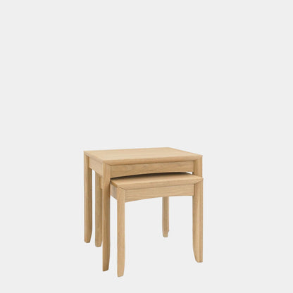 Bremen - Nest Tables, Grey Oak