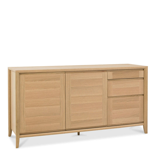 Bremen - 2 Door Wide Sideboard In Oak Finish