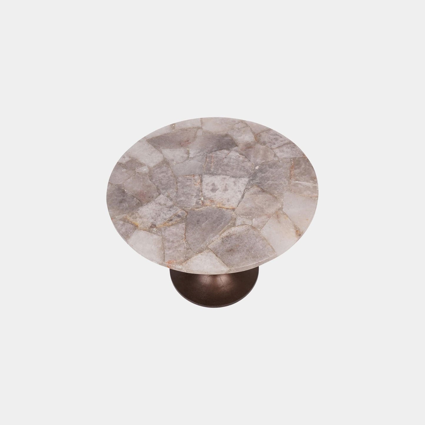 Gemstone - Side Table, Smokey Quartz