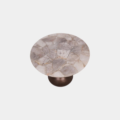 Gemstone - Side Table, Smokey Quartz