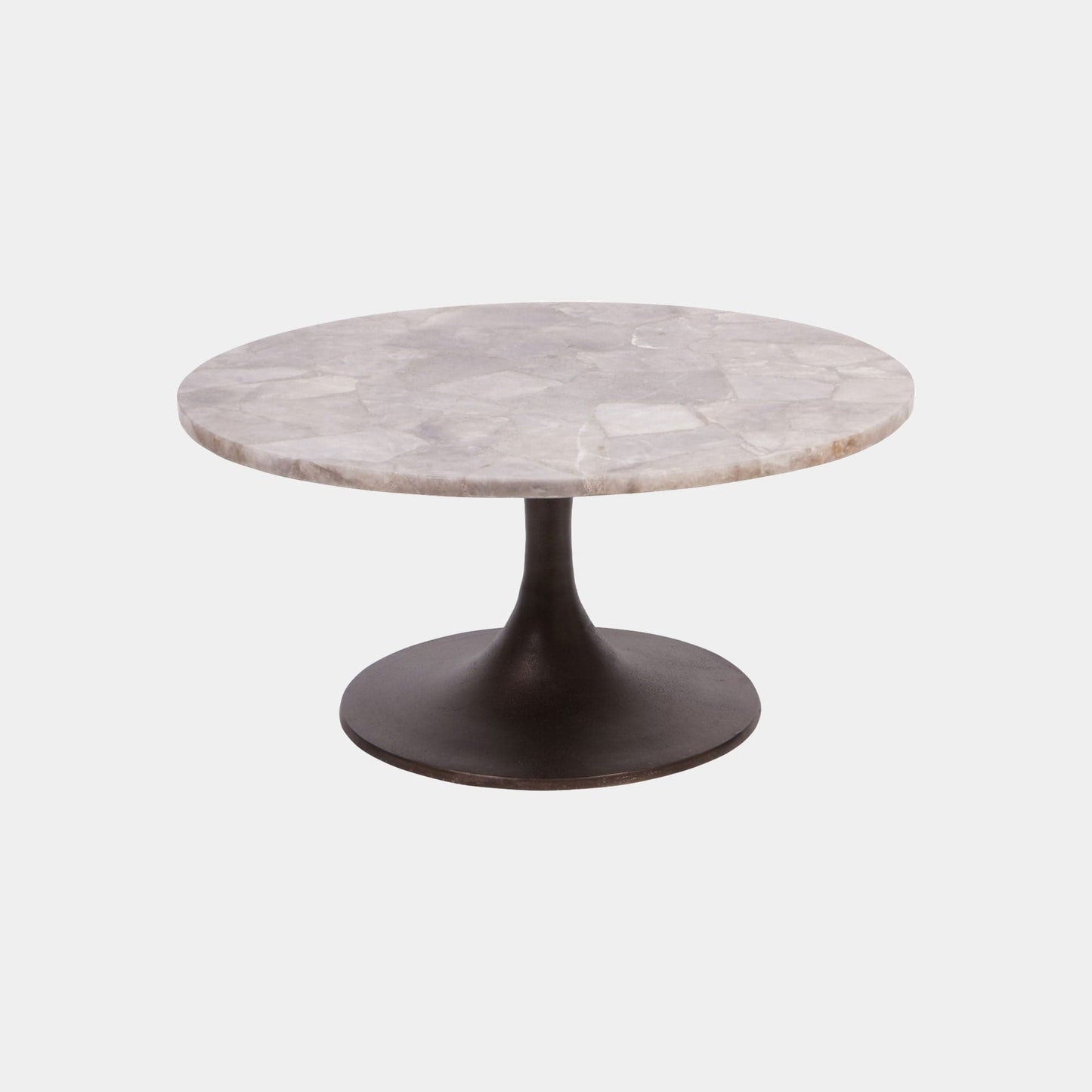 Gemstone - Side Table, Smokey Quartz