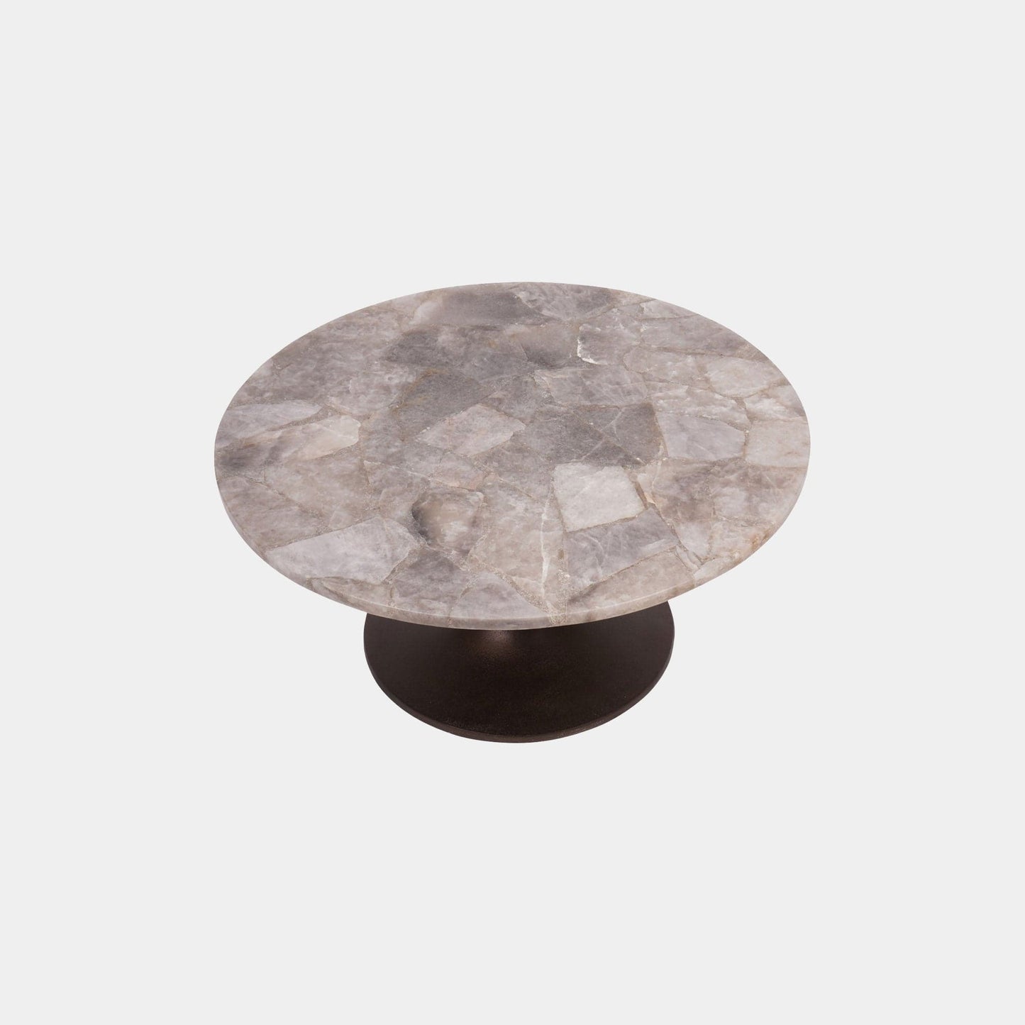 Gemstone - Side Table, Smokey Quartz