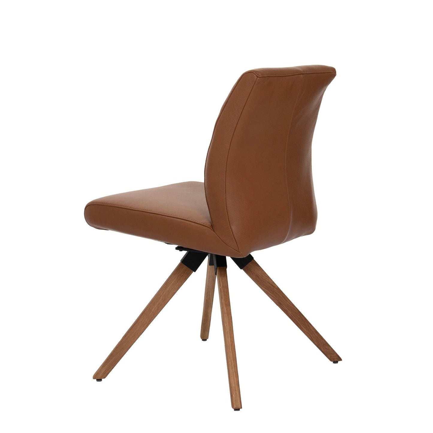 Layla - Swivel Dining Chair In Leather