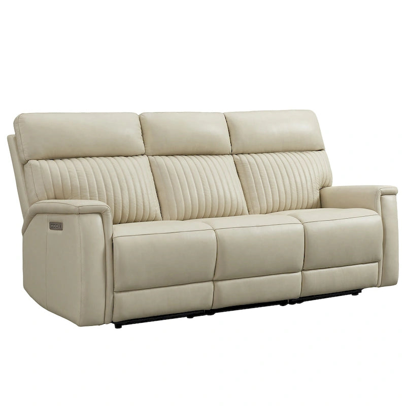 83.5 Leather Zero Gravity Power Reclining Sofa with Power Headrest and Power Lumbar,USB&USB-C Port