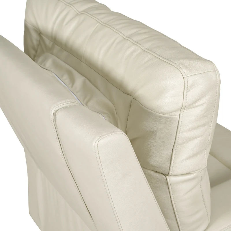 83.5 Leather Zero Gravity Power Reclining Sofa with Power Headrest and Power Lumbar,USB&USB-C Port