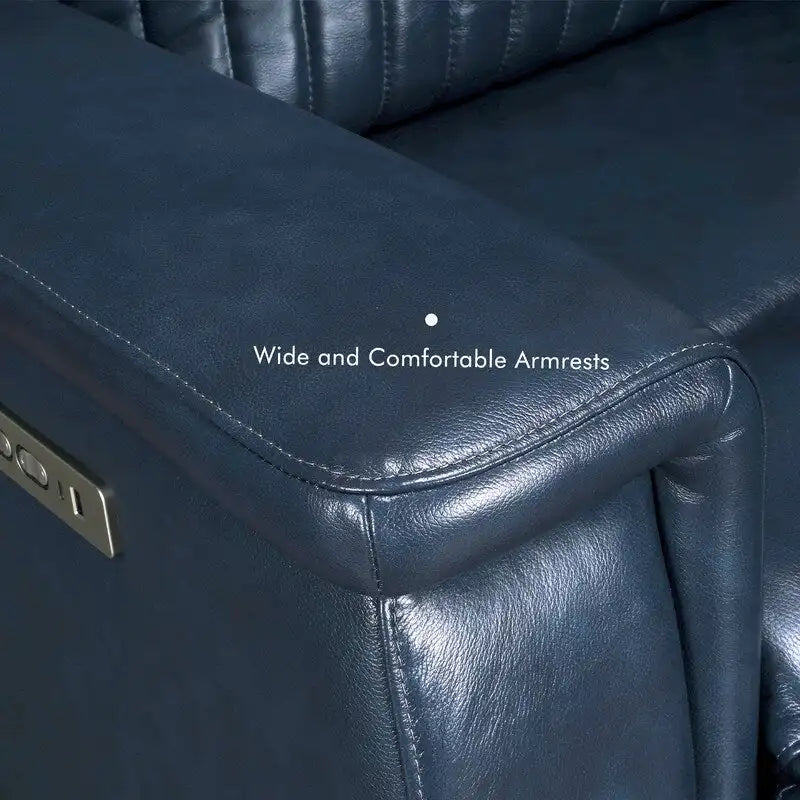 83.5 Leather Zero Gravity Power Reclining Sofa with Power Headrest and Power Lumbar,USB&USB-C Port