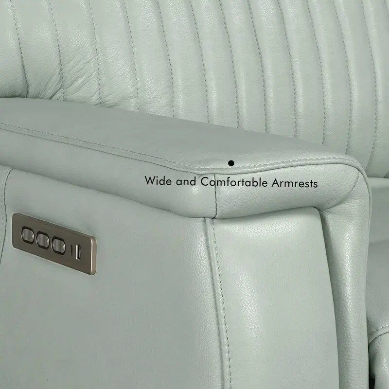 83.5 Leather Zero Gravity Power Reclining Sofa with Power Headrest and Power Lumbar,USB&USB-C Port