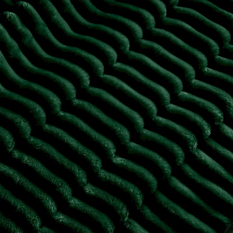 83.4 Corduroy 2-Seater Sofa Set with 2 Ottomans & Sleeper Function and Removable Slipcovers