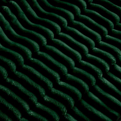 83.4 Corduroy 2-Seater Sofa Set with 2 Ottomans & Sleeper Function and Removable Slipcovers