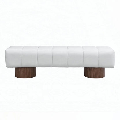 No-Assembly End of Bed Entryway Bench Ottoman
